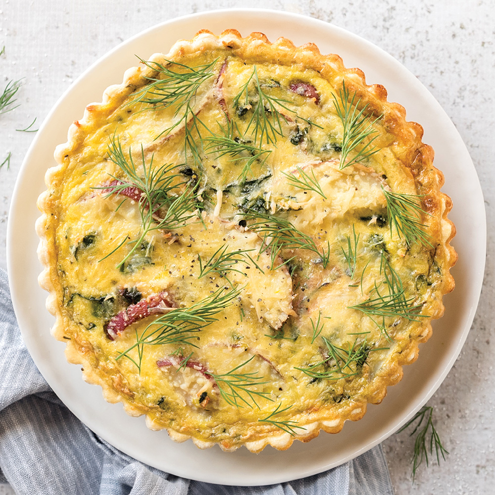 Potato & Chard Quiche - Westview Corner Grocery